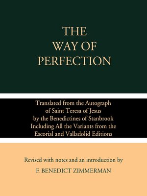 cover image of The Way of Perfection